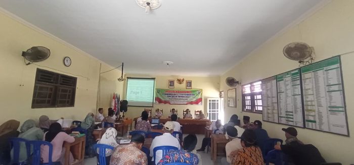 Musrenbangdes dalam rangka Pembahasan dan Penyepakatan Rancangan RKP Desa 01