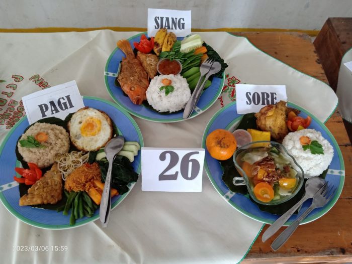 LOMBA PENYUSUNAN MENU DAN PENYAJIAN MAKANAN SEHARI - HARI 01