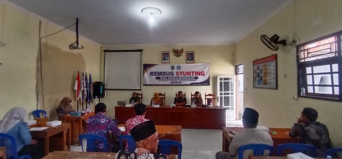 Pemerintah Desa Grogolbeningsari Gelar Rembug Stunting, Perkuat Sinergi Menuju Desa Bebas Stunting 02
