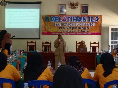 PELATIHAN ILP BAGI KADER DESA GROGOLBENINGSARI